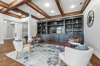 Clubhouse with gathering space, study lounge, and game room